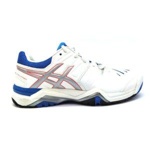 ASICS Women's Gel-Challenger 10 Tennis Shoes White Silver Powder Blue Size 5.5M